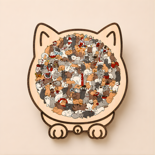Pawttern™ Cat Puzzle
